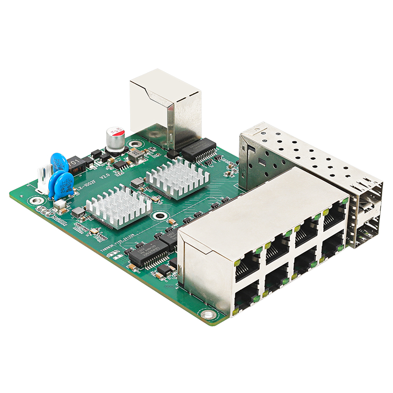 LX-10G2F 12口全千兆交换机模块